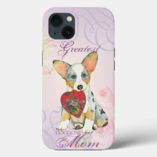 Case-Mate iPhone Case Cardigan Welsh Corgi Heart Mom