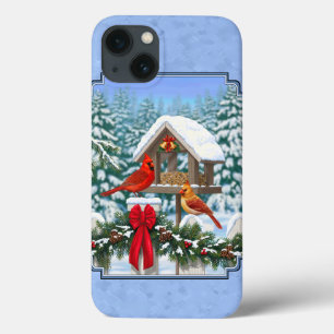 iPhone 13 Case Cardinal Feast Blue