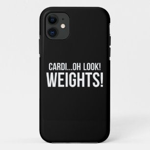 Coque Case-Mate Pour iPhone Cardio vs Weights - Entraînement De Gym De Novelté