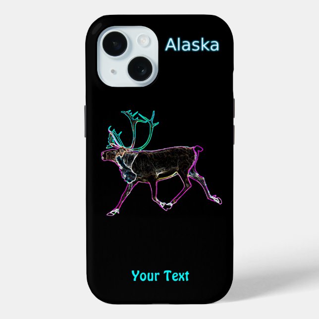 Coques Case-Mate iPhone Caribou électrique - Alaska (Verso)