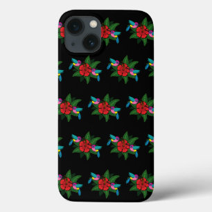 Case-Mate iPhone Case Caricature à fleurs d'Hibiscus sur de mignons coli