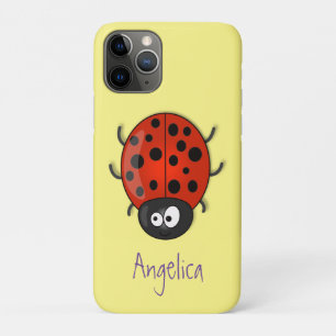Case-Mate iPhone Case Caricature de coccinelle rouge joyeux