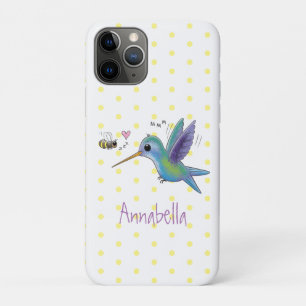 Case-Mate iPhone Case Caricature de colibri d'abeille mignonne