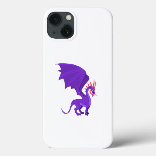 Case-Mate iPhone Case Caricature de dragon violet