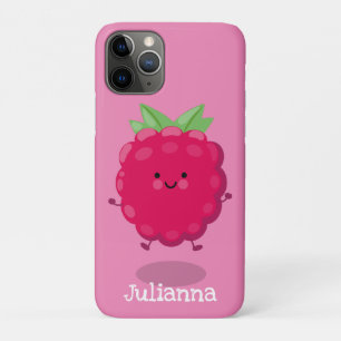 Case-Mate iPhone Case Caricature de framboise très heureuse