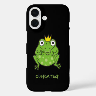 Coque Pour iPhone 16 Caricature de grenouille