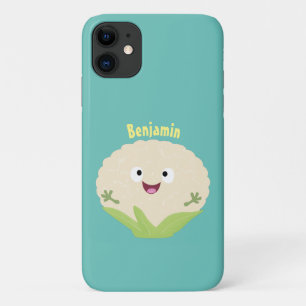 Case-Mate iPhone Case Caricature de légume de chou-fleur joyeux