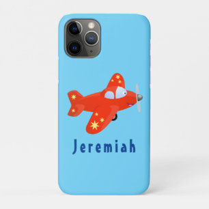 Case-Mate iPhone Case Caricature de vol d'avion rouge mignon