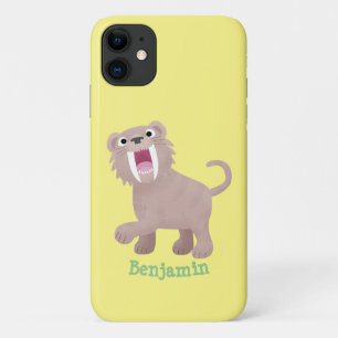 Case-Mate iPhone Case Caricature du tigre mignon Saber Toothed Smilodon