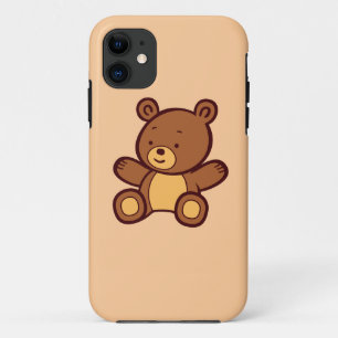 Coque Case-Mate Pour iPhone Caricature mignonne Teddy Bear iPhone 5 À peine l