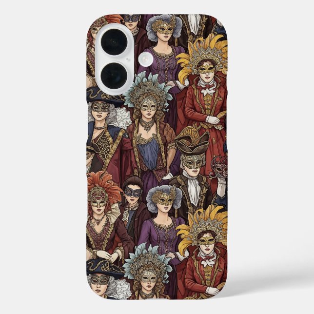 Coques Case-Mate iPhone Carnaval de Venise (Verso)