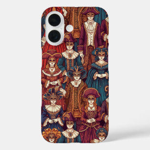Coque Pour iPhone 16 Carnaval de Venise