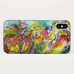 Coque iPhone X CARNAVAL ITALIEN / Danse, Musique, Théâtre