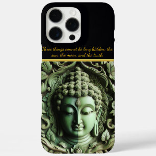 Coques iPhone 16 Pro Max Carotte bouddhiste : Feuilles & Orbes AI