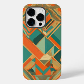 Coque Pour iPhone 14 Pro carré couleur