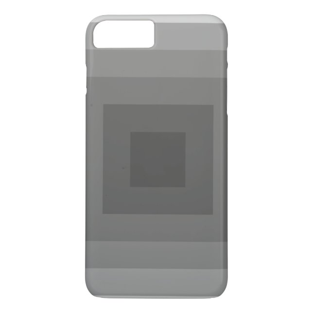 Coques Case-Mate iPhone Carré noir géométrique (Dos)