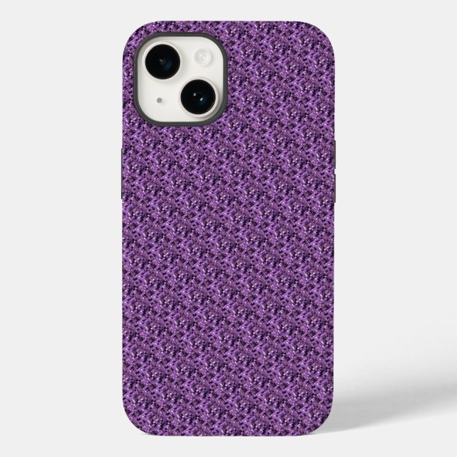 Coques Case-Mate iPhone Carré pourpre (Verso)