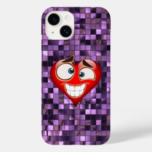 Coque Pour iPhone 14 Carré pourpre