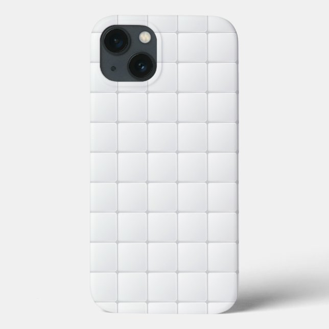 Coques Case-Mate iPhone Carreau blanc (Verso)