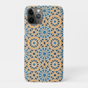 Case-Mate iPhone Case Carreau géométrique marocain & motif orange