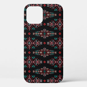 Case-Mate iPhone Case Carreaux Boho ethniques : Motif Vintage sans coutu