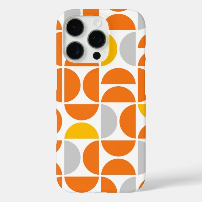 Coques Case-Mate iPhone Carreaux ensoleillés du milieu du siècle (Verso)