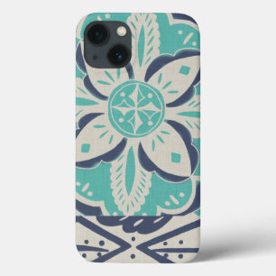 Case-Mate iPhone Case Carrelage bleu Batik IV