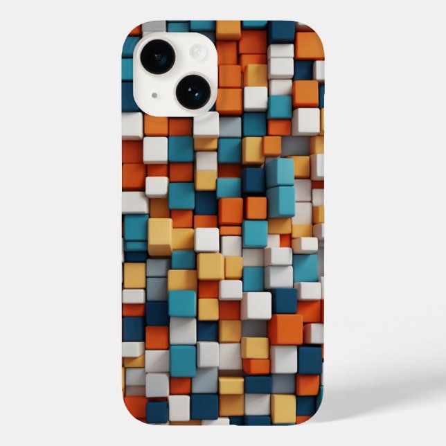 Coques Case-Mate iPhone Carrés gras (Verso)