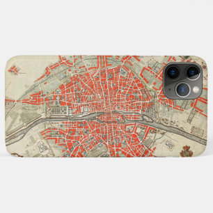 Case-Mate iPhone Case Carte ancienne de Paris France (1721–1774)