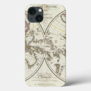 iPhone 13 Case Carte d'atlas de Paris