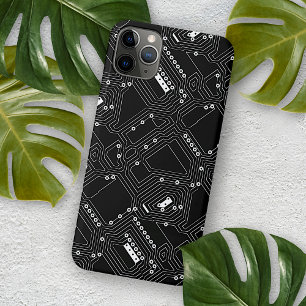 Case-Mate iPhone Case Carte de circuit Cool informatique noir noir