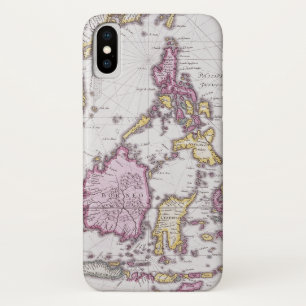 Case-Mate iPhone Case Carte de la Chine et de l'Indonésie 1710