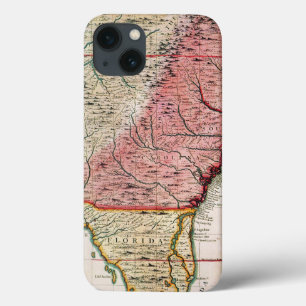 Case-Mate iPhone CASE CARTE DE L'AMÉRIQUE COLONIALE, 1733