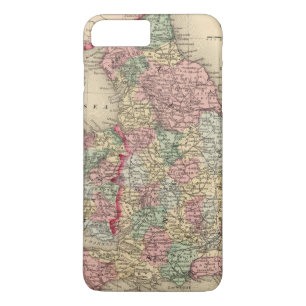 Case-Mate iPhone Case Carte de l'Angleterre, Pays de Galles par Mitchell