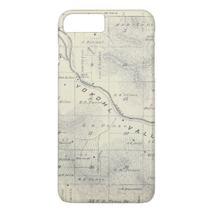Coques Pour iPhone Carte de section de T19S R27E Tulare County