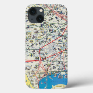 Etui iPhone Case-Mate Carte de système d'American Airlines