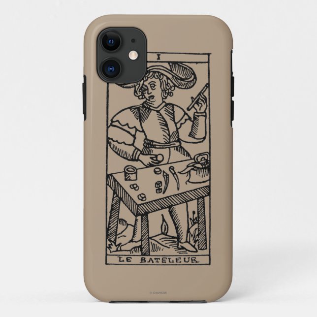 Coques Case-Mate iPhone Carte de tarot : Le jongleur (Dos)
