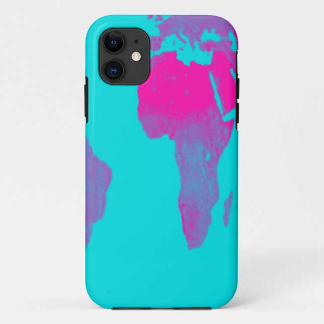 Coques Case-Mate iPhone Carte du monde (Dos)