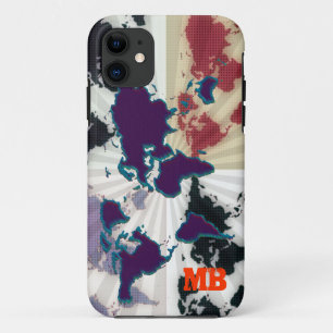 Case-Mate iPhone Case Carte du monde cool différente