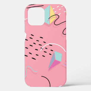 Case-Mate iPhone Case Carte graphique Fun Pink des années 1990 Throwback