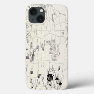 ETUI iPhone Case-Mate CARTE : INDIENS D'AMERIQUE 2