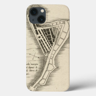 iPhone 13 Case CARTE : La JAMAÏQUE, 1755
