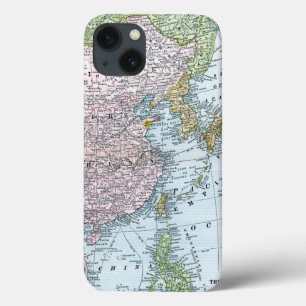 iPhone 13 COQUE CARTE : L'ASIE DE L'EST, 1907