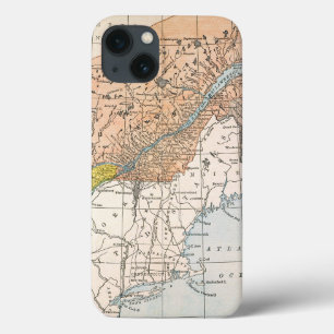 COQUES POUR iPhone CARTE : LE CANADA ORIENTAL