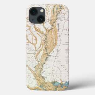 Case-Mate iPhone CASE CARTE : LE FLEUVE MISSISSIPPI, 1861