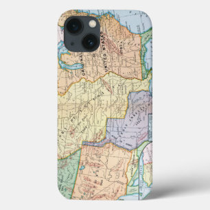 iPhone 13 Coque Carte : Les USA Expansion, 1905