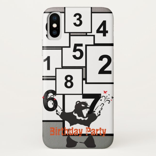 Coques Case-Mate iPhone Carte mère de l'ours (Dos)