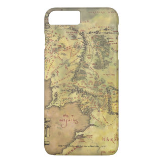 Coque iPhone 7 Plus Carte MIDDLE EARTH™ #2