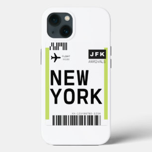 Case-Mate iPhone Case Carte Mini Boarding Pass New York