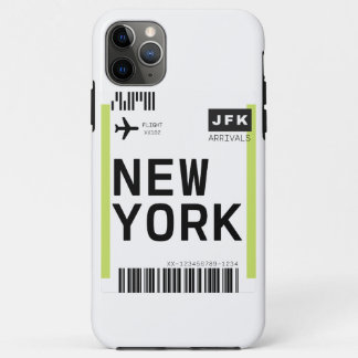 Case-Mate iPhone Case Carte Mini Boarding Pass New York